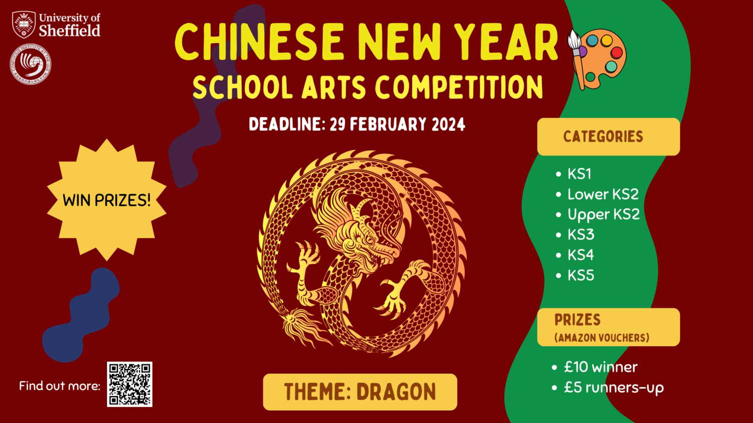 Thumbnail for School Arts Competition- Year of the Dragon | 新年生肖绘画比赛 | Confuci…